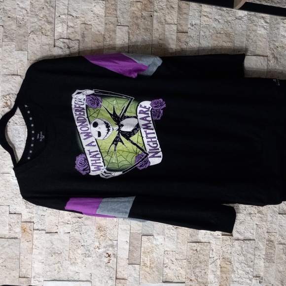 Disney Nightmare Before Christmas Sweater Dress Black Size XL - Picture 1 of 13